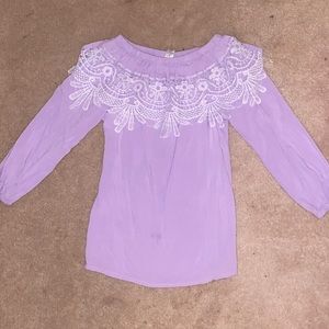 Off the shoulder top